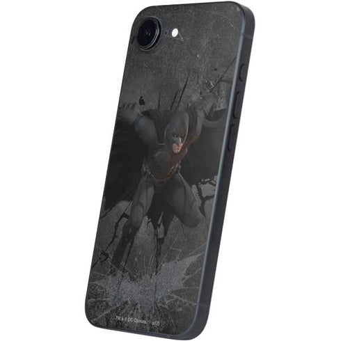 DC Comics The Dark Knight in Action iPhone 16e Skin